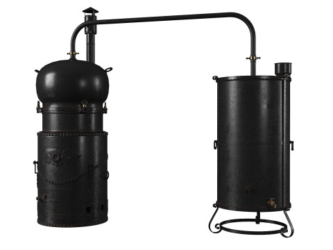 Ensemble d'appareils Moonshine Modèle 3D