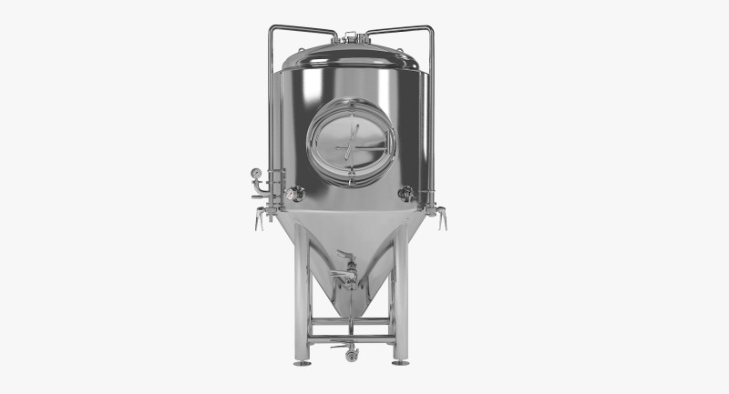 Beer Fermenter Tank 3D Model .c4d .max .obj .3ds .fbx .stl .blend 