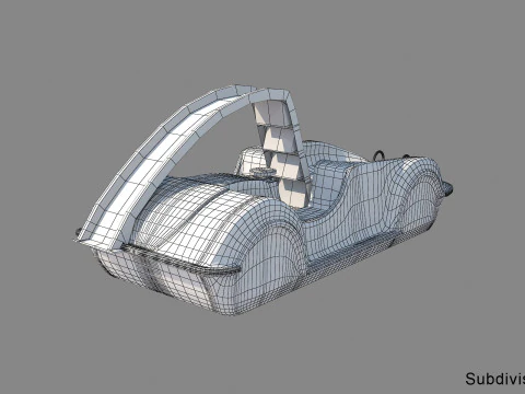 Pedal Boat 3D Model