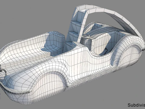 Pedal Boat 3D Model