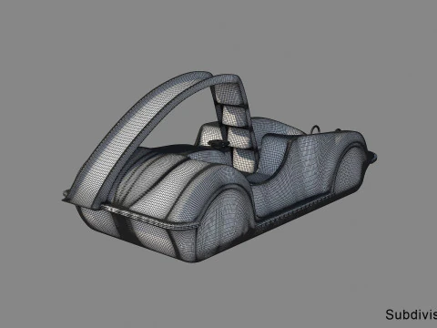 Pedal Boat 3D Model