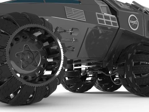 Rover de Marte da NASA Modelo 3D