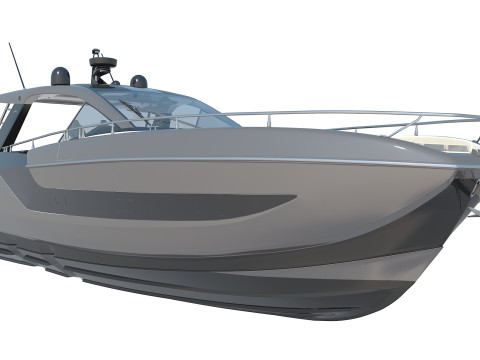 Azimut Verve 47Yacht Modello 3D