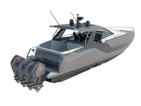 Azimut Verve 47Yacht Modello 3D