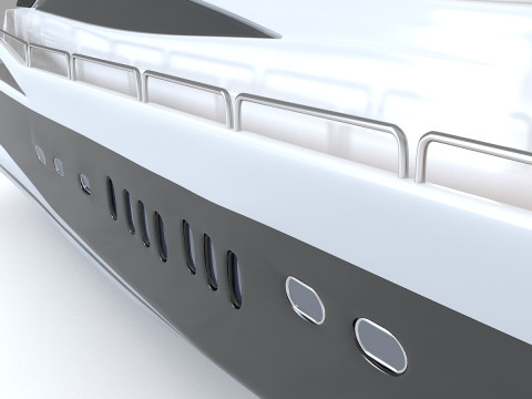 Predator Sea Yacht 3D Model