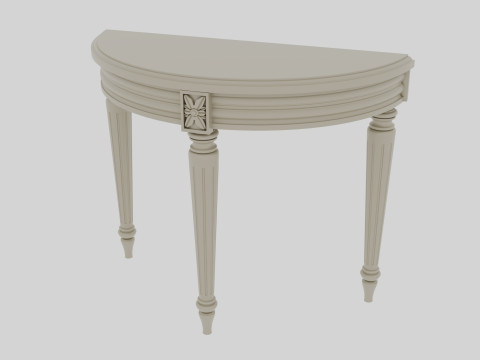 Mesa de console InkavkaLudovik Modelo 3D
