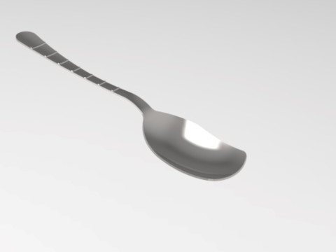 Spoon 3D Print Model