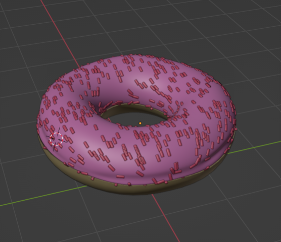 Donut 3D मॉडल .c4d .max .obj .3ds .fbx .stl .blend 