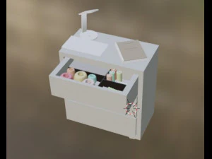 Mesa pequena Modelo 3D