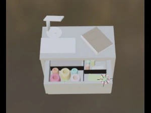 Smal table 3D Model
