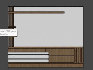 Entertainment furniture -revit family file 3D Model