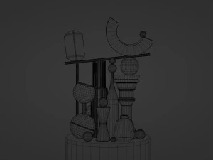 Expositor de produtos - Modelo 3D