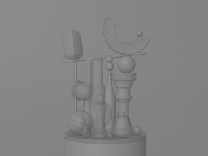 Product Display Stand - 3D Model