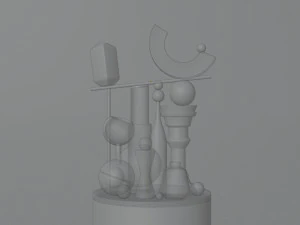 Expositor de produtos - Modelo 3D