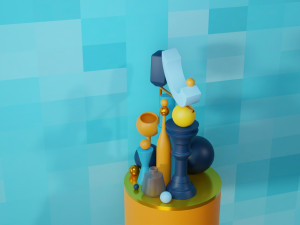 Product Display Stand - 3D Model