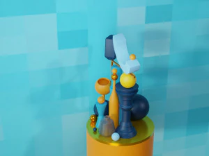 Expositor de produtos - Modelo 3D