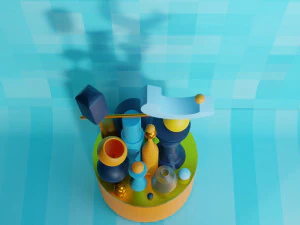 Expositor de produtos - Modelo 3D