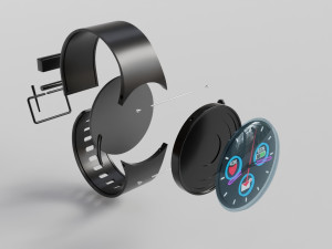 Professional Smartphone Watch - 3D Model