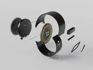 Professional Smartphone Watch - 3D Model