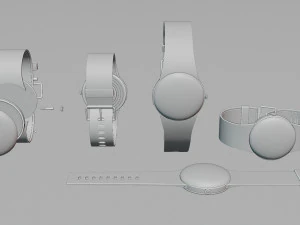 Professional Smartphone Watch - 3D Model