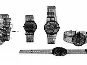 Professional Smartphone Watch - 3D Model