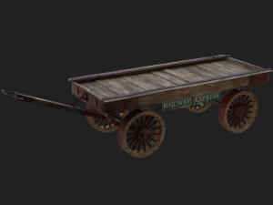 Wooden caet Modelo 3D