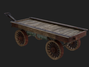 Wooden caet Modelo 3D