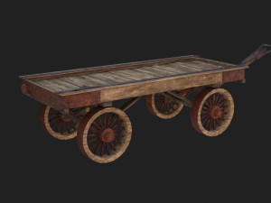 Wooden caet Modelo 3D