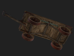 Wooden caet Modelo 3D