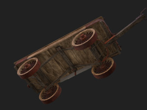 Wooden caet Modelo 3D