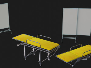 Gurney 3D Model