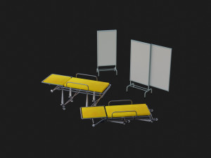 Gurney 3D 모델