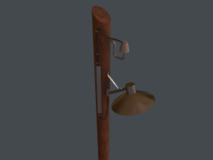 Light Pole 3D मॉडल
