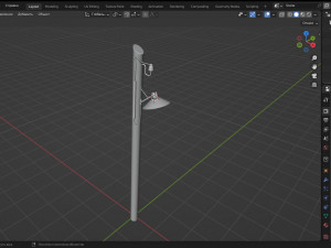 Light Pole 3D मॉडल