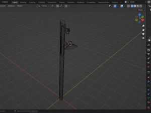 Light Pole 3D Model