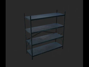 Iron shelf 3D Model