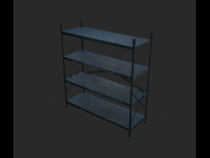 Iron shelf 3D Модель