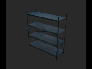 Iron shelf 3D Model