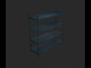 Iron shelf 3D Модель
