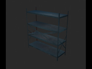 Iron shelf 3D Модель