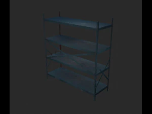 Iron shelf 3D Model