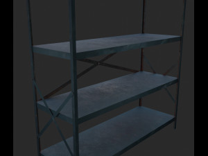 Iron shelf 3D Модель