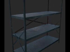 Iron shelf 3D Model
