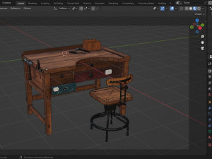 Workbench 3D Model