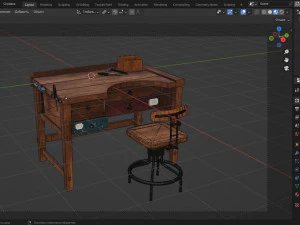 Workbench 3D Model