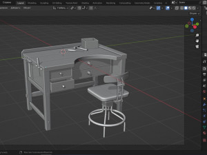 Workbench 3D Model
