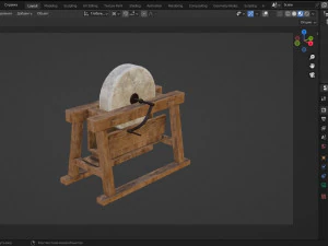 Grindstone 3D Model