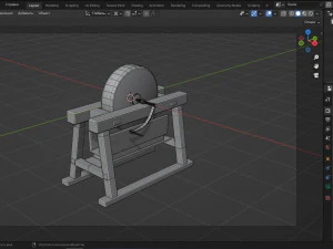Grindstone 3D Model