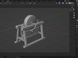 Grindstone 3D Model