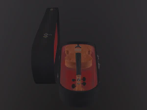 Violin music instrument 3D Model